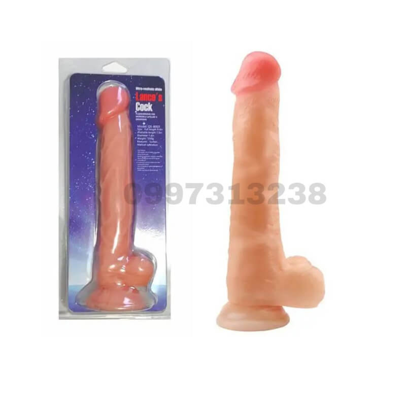 Dildo Realista Big Jack 26cm con Ventosa - Estimulación Punto G y Vaginal Intensa