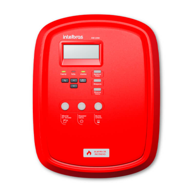 INTELBRAS CENTRAL DE ALARMA DE INCENDIO ROJA DIRECCIONABLE 60 DISPOSITIVOS 1 LAZO CIE 1060