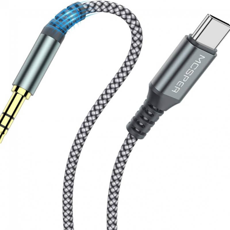CABLE AUX AUDIO MCSPER TIPO C A AUDIO CERTIFICADO