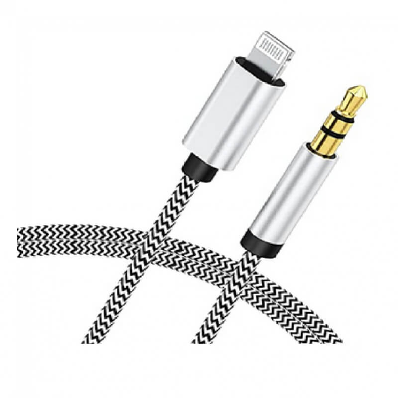 CABLE AUX CERTIFICADO APPLE DE IP A AUDIO