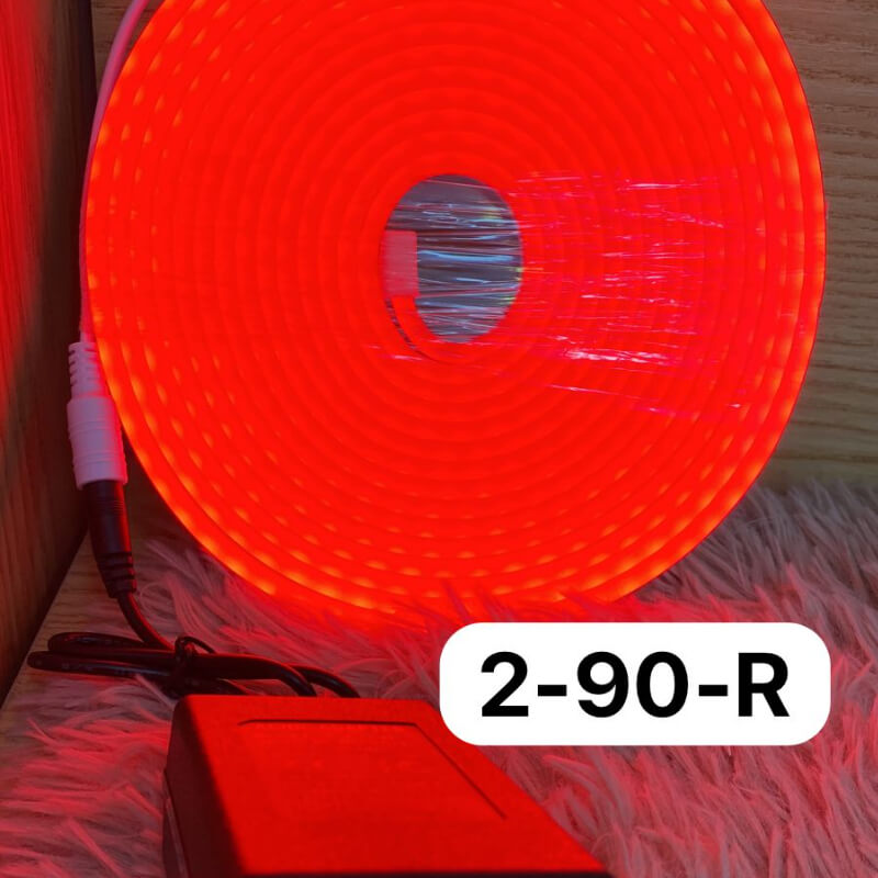 CINTA NEON TONO ROJA