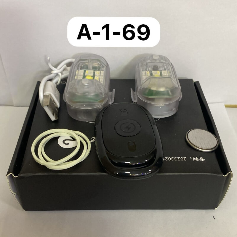 Luz estroboscópica LED con Control remoto inalámbrico para motocicleta, coche, bicicleta, Scooter, lámpara de advertencia anticolisión, indicador de F