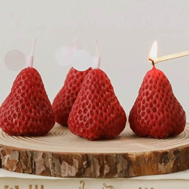 molde de FRUTILLA XLARGE 3D