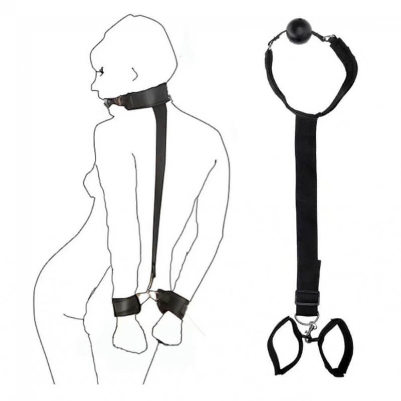 arnes con bozal fetiche fetish bondage