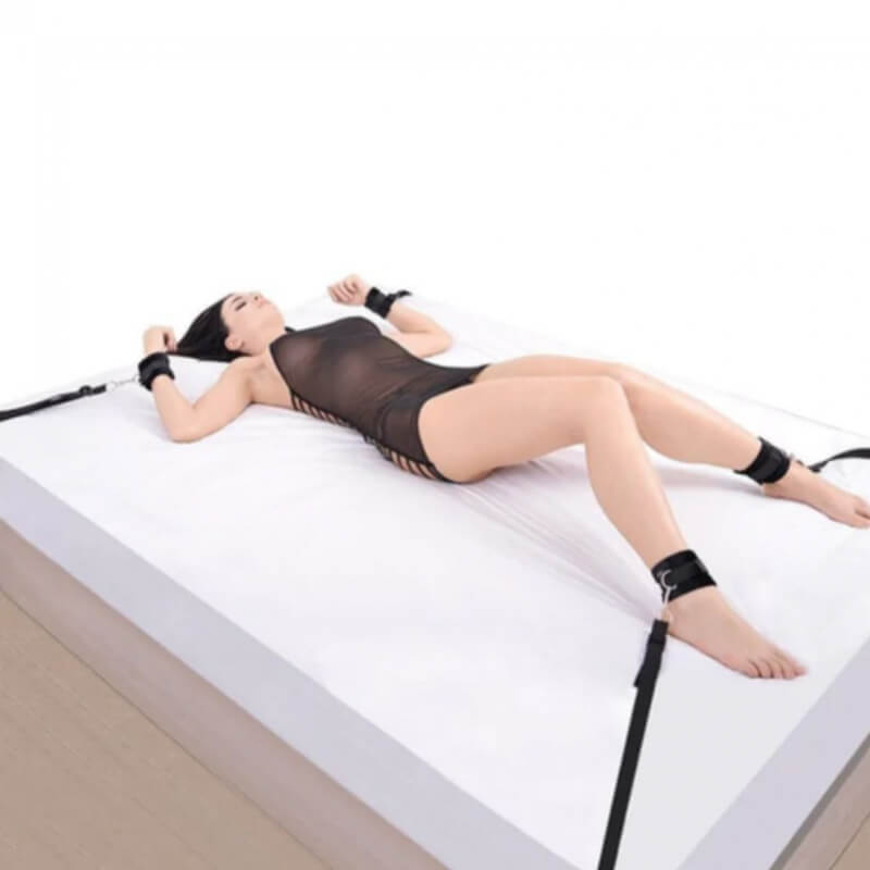 Amarre para cama hasta 3 plazas juegos fetiche
