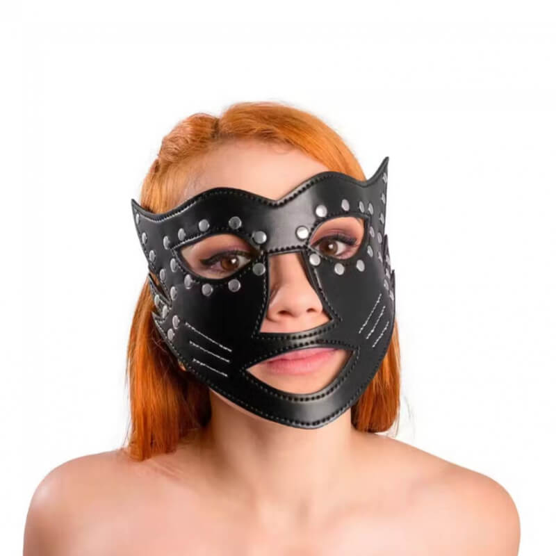 Mascara Bondage Gato cerrada