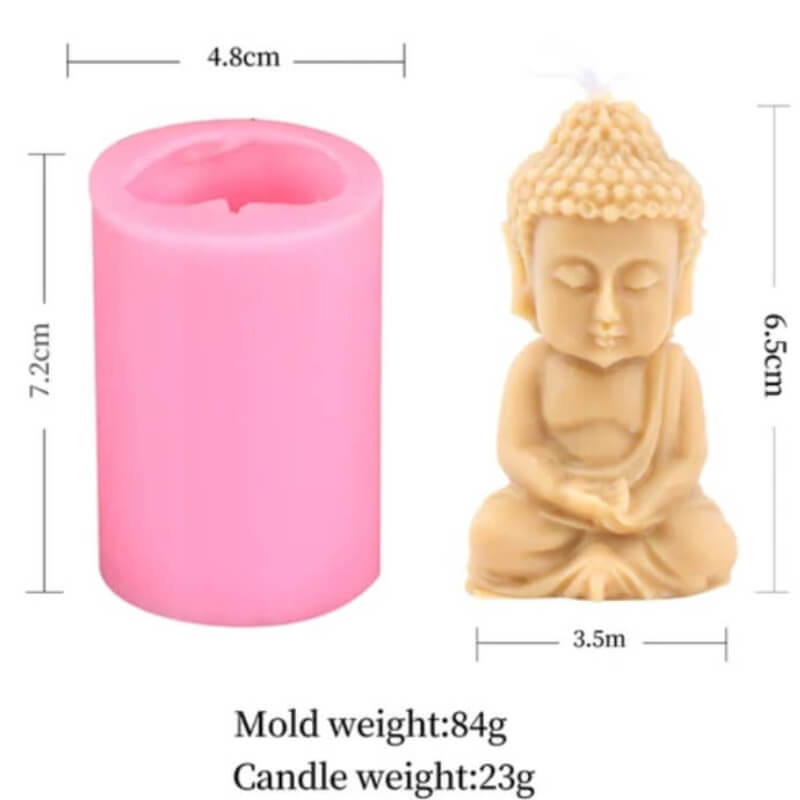 BUDA SENTADO MEDITANDO 3D
