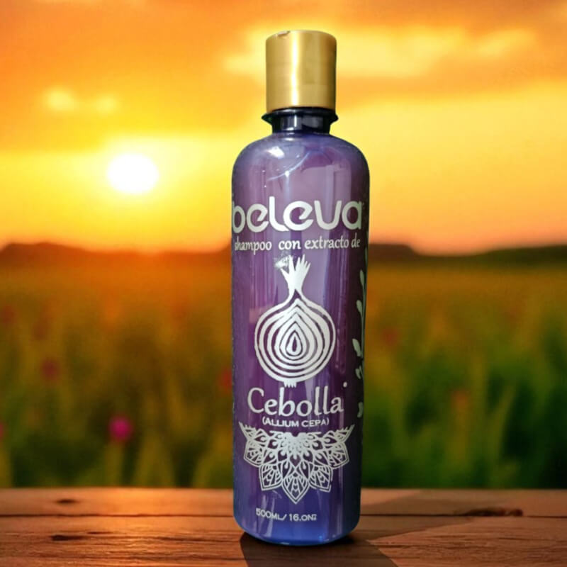 Shampoo de Cebolla | Crecimiento Capilar, Anticaída y Brillo Natural