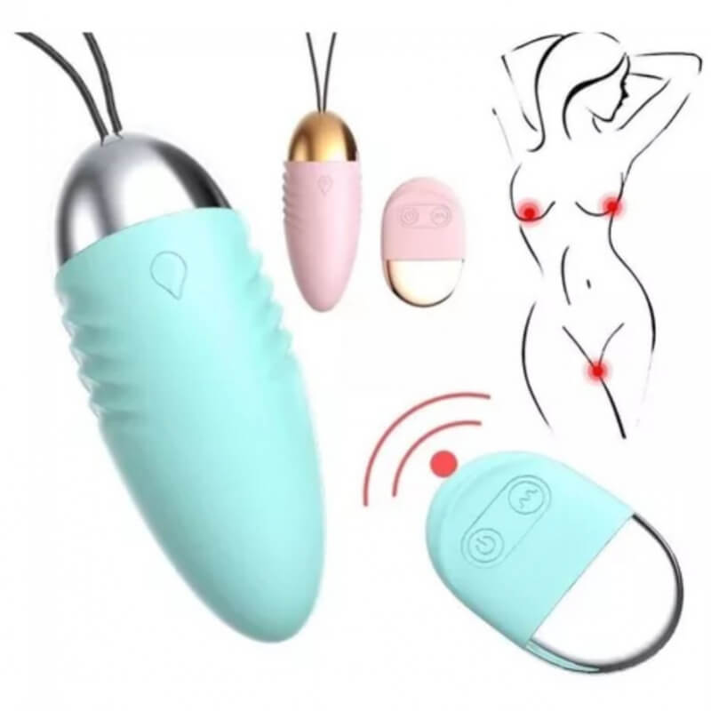 HUEVO VIBRADOR LILO BATERÍAS 10 TIPOS DE VIBRACIÓN Y CONTROL REMOTO