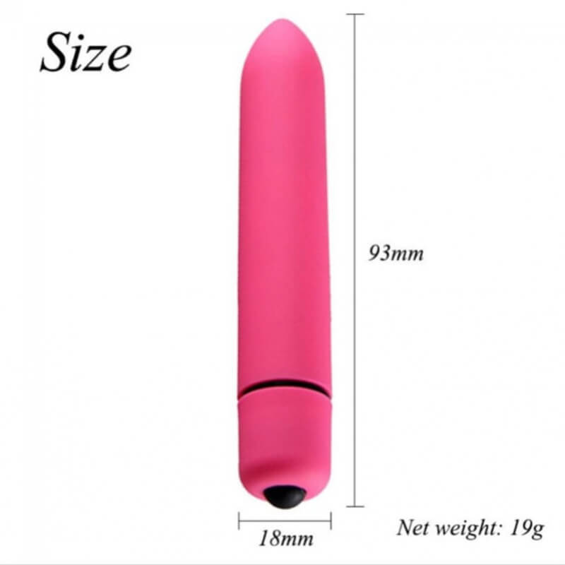 Bala vibradora misil mini vibrador 10 tipos de vibraciones
