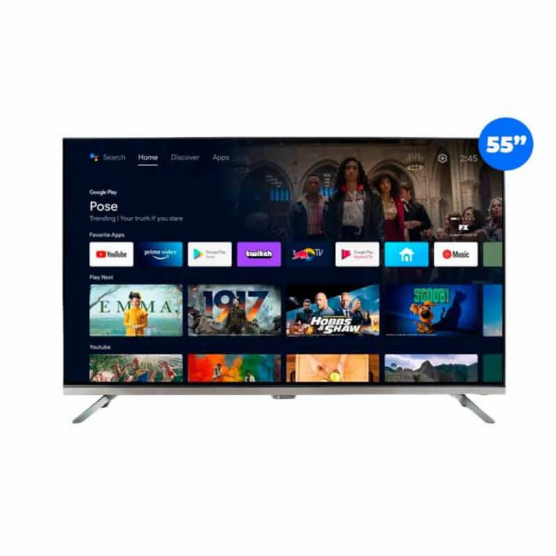 TELEVISOR MOTOROLA 55¨ TMKF UHD ANDROID 11.0