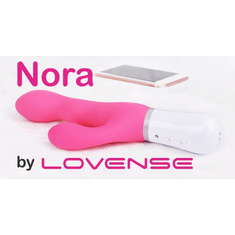 Vibrador NORA lovense función a larga distancia