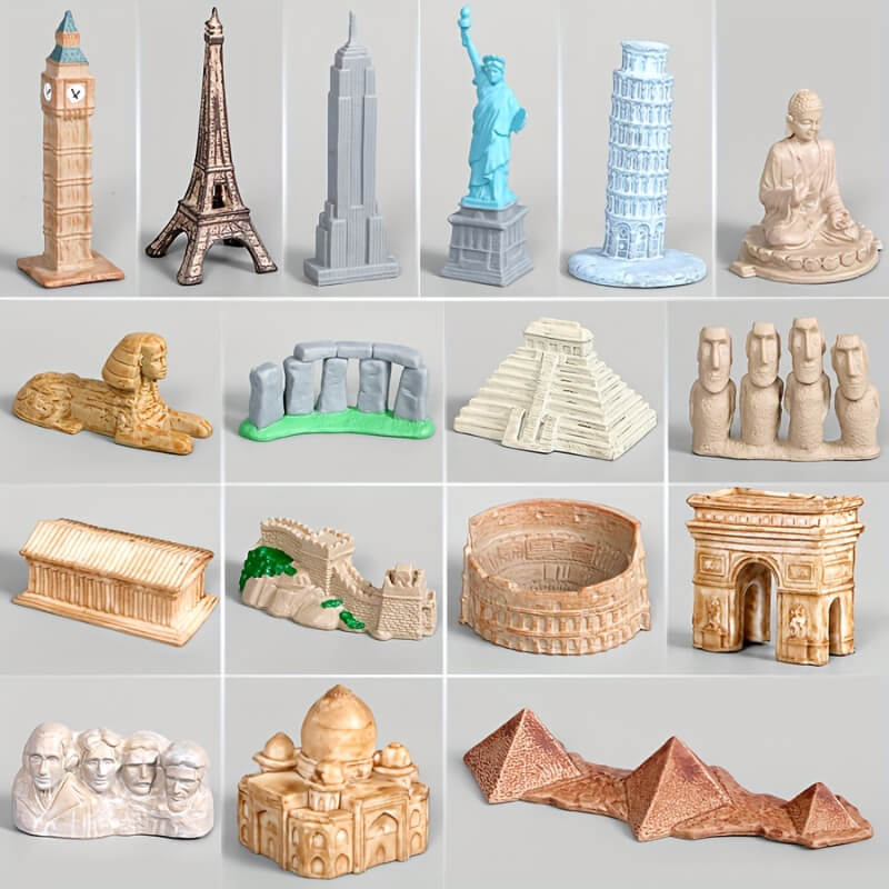 Monumetos del mundo (17 unidades)