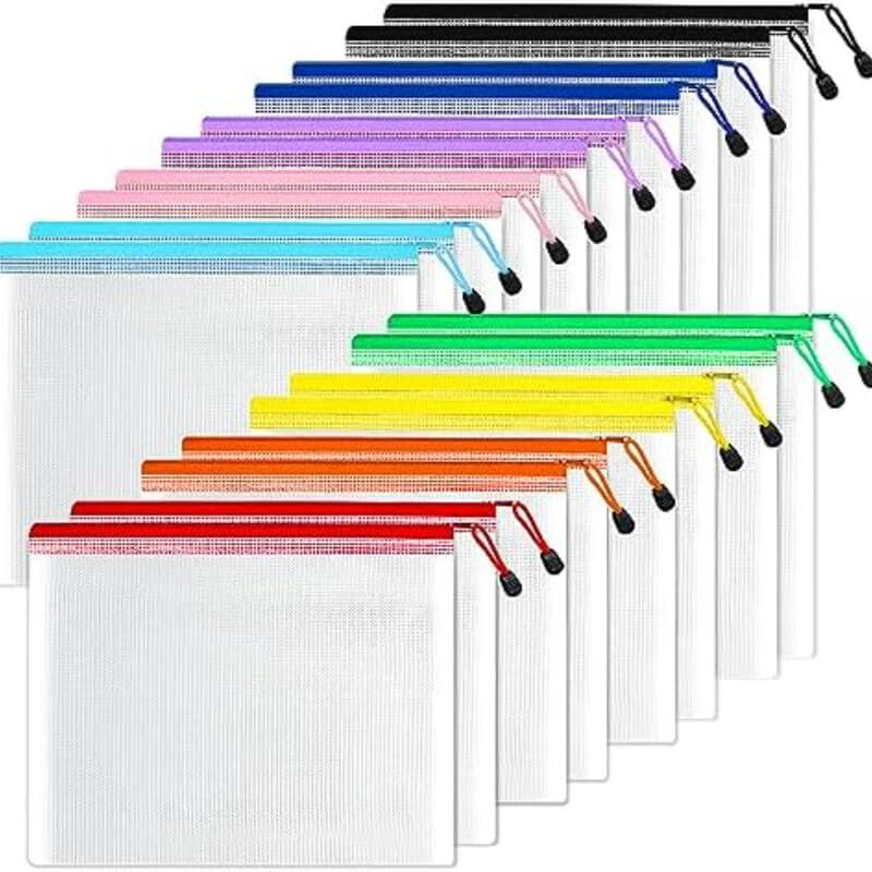 Bolsa de malla multicolores