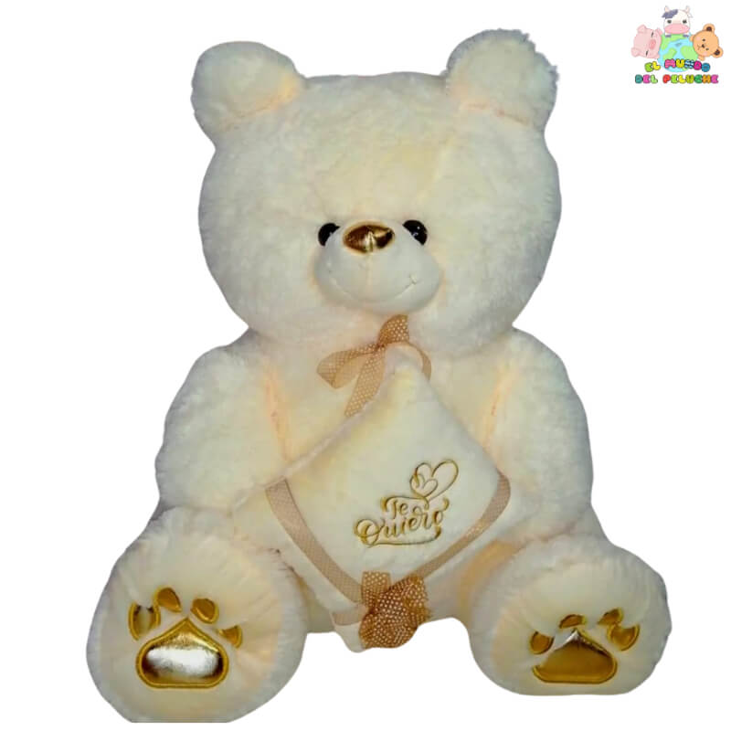 Oso de Peluche XV #3 – Regalo Elegante para Quinceañeras y Aniversarios | 64 cm | El Mundo del Peluche
