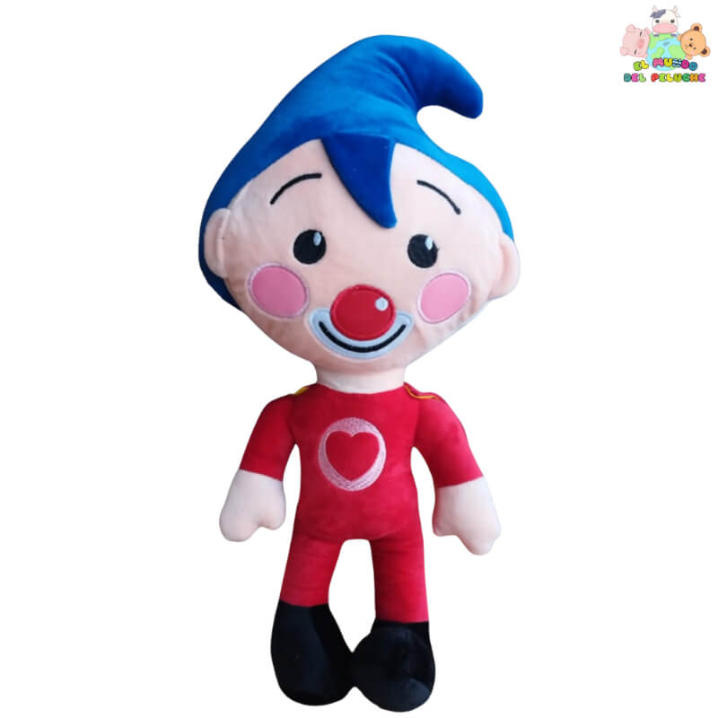Payaso Plim Plim de Peluche – 51 cm, Inspirado en Serie de Televisión