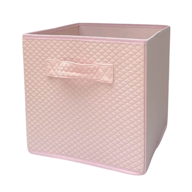Caja Organizadora Coral pastel acolchado