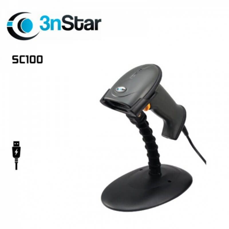SCANNER CODIGO DE BARRAS 3NSTAR SC100 LASER 1D LECTURA