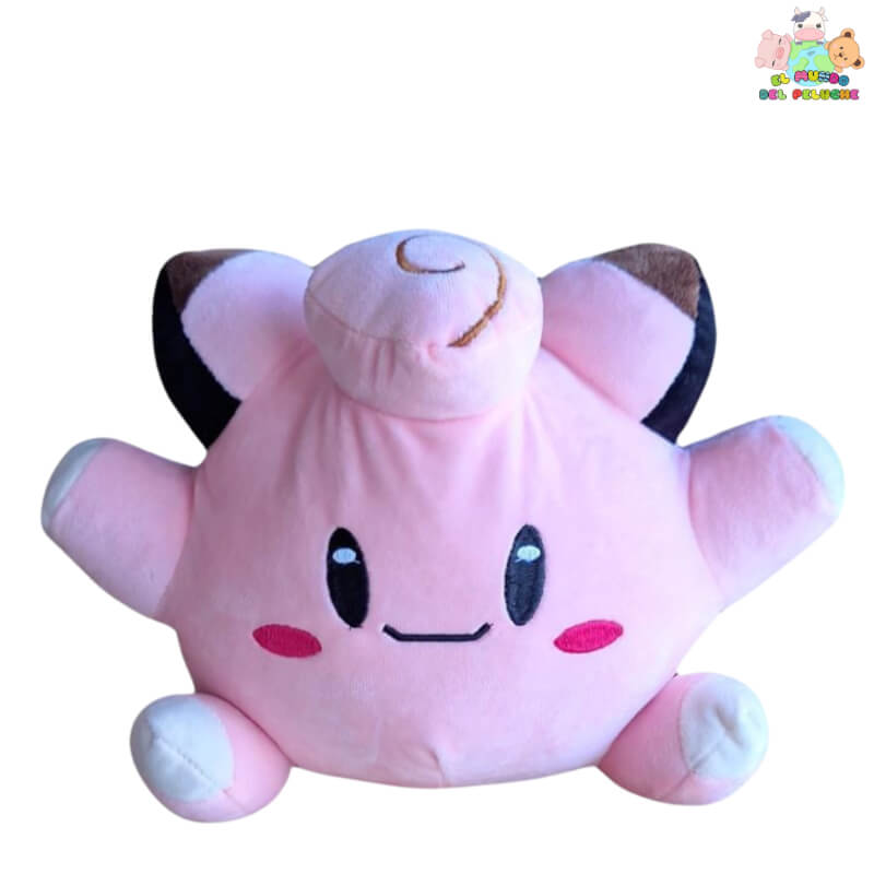 Peluche Clefairy #2 | Inspirado en Pokémon | 25 cm x 25 cm | El Mundo del Peluche