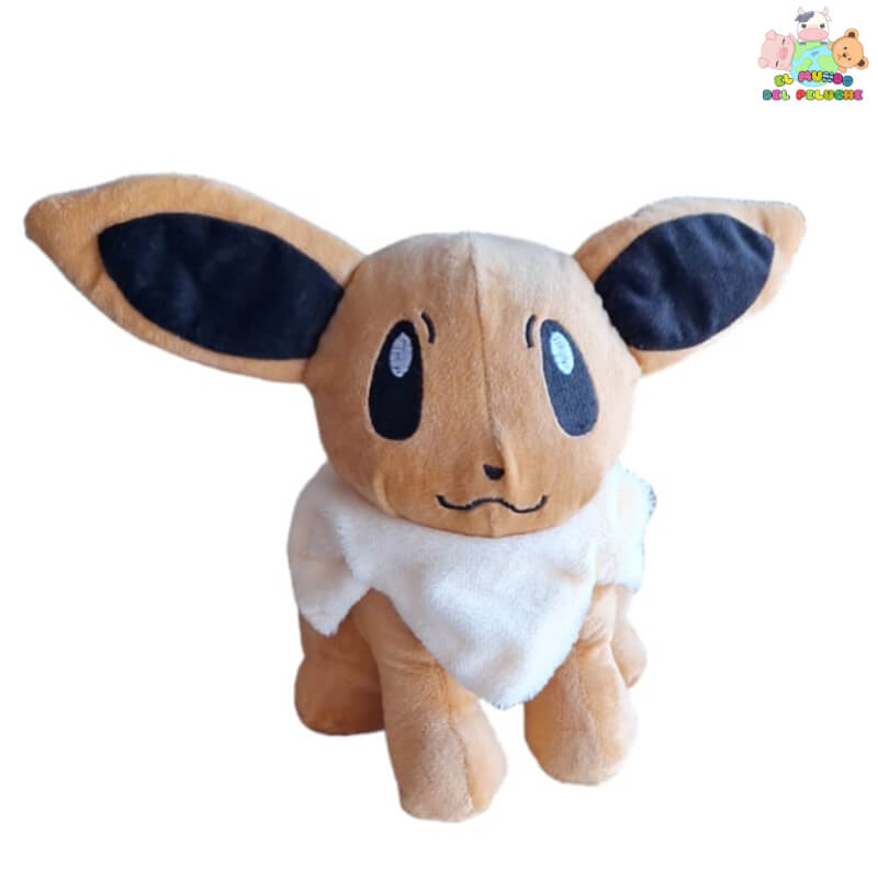 Peluche Eevee | Inspirado en Pokémon | 26 cm x 16 cm | El Mundo del Peluche