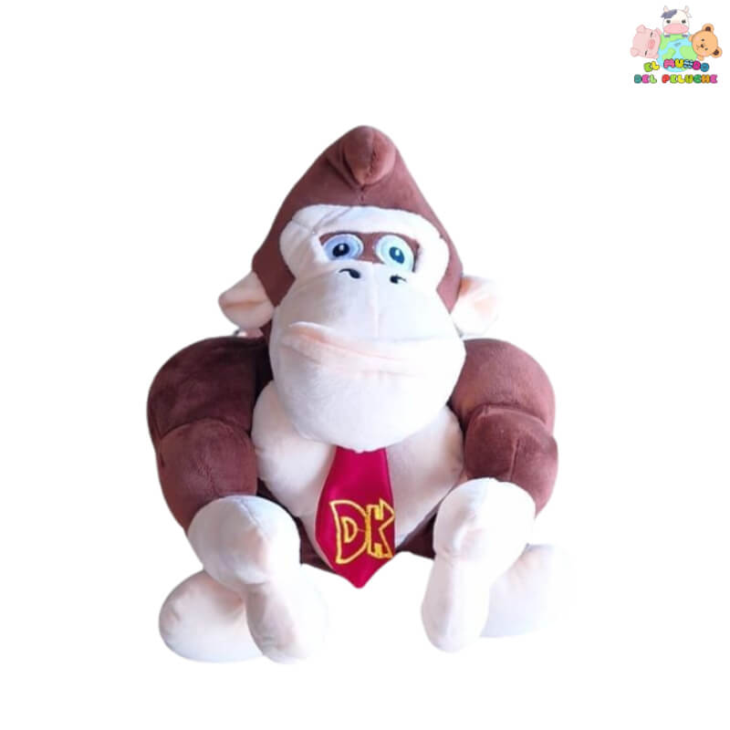 Donkey Kong #2 Peluche – Inspirado en Mario Bros (25 cm) | El Mundo del Peluche