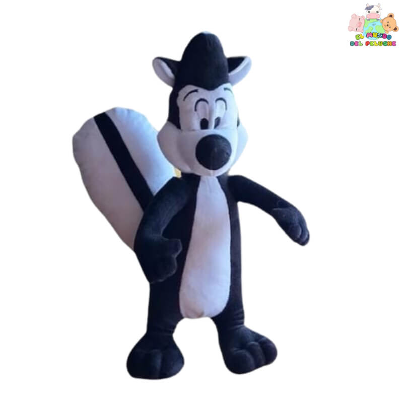 Peluche de Zorrillo Pepe le Pew - 46 cm | El Mundo del Peluche