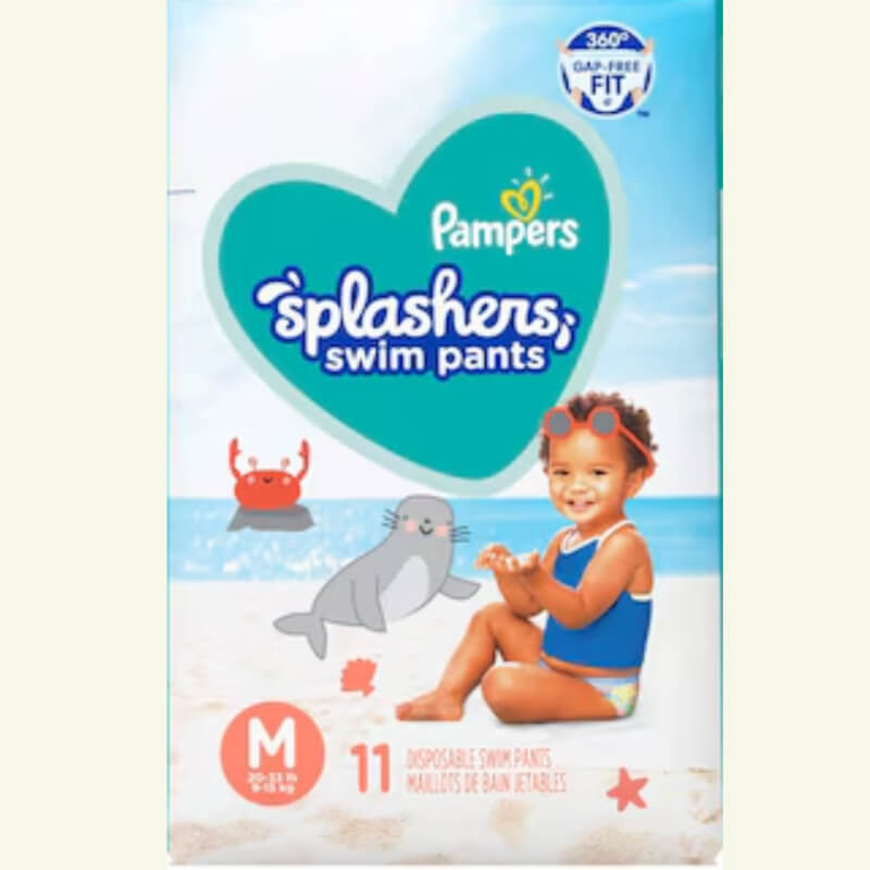 PAÑALES PAMPERS SWIM PANTS M 11