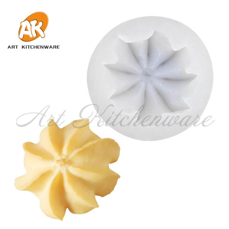 Moldes de silicona con diseños de GALLETA y SUSPIRO 3D para uso en Velas, Jabones, porcelana fría, chocolate. (precio unitario en la descripción)
