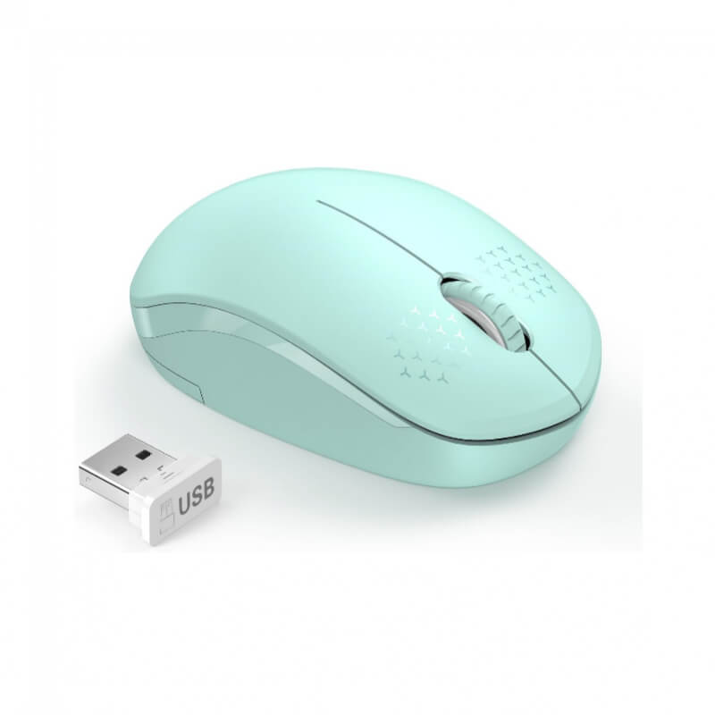 MOUSE INALÁMBRICOS 2.4G SEENDA WIRELESS CON RECEPTOR DE NANO USB MOUSE DE COMPUTADORA CON NOISELESS HAGA CLIC PARA COMPUTADORA PORTÁTIL, PC, TABLETA