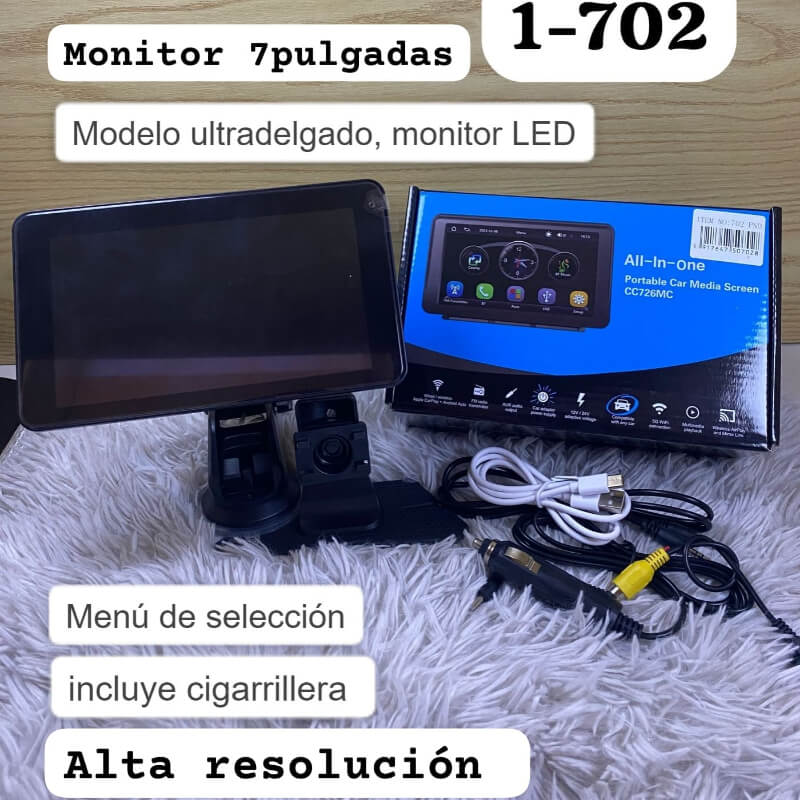 RADIO DE CARRO 7 CARPLAY
