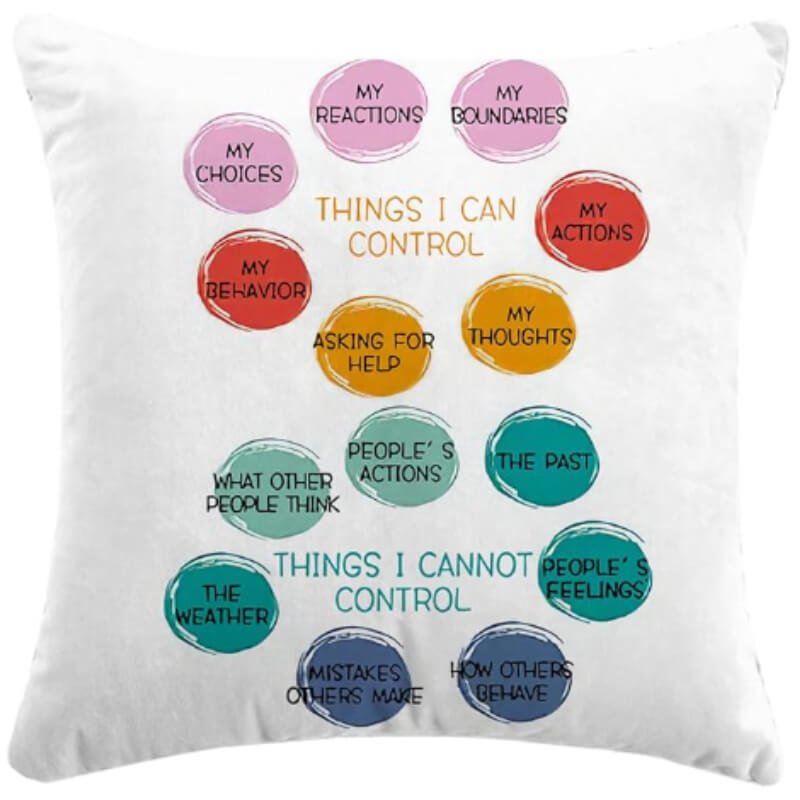 Cojines de almohada mensajes emociones