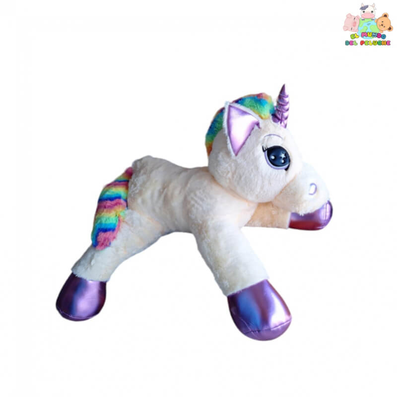 Unicornio Fuzz #5 de Peluche en Colores Variados | El Mundo del Peluche