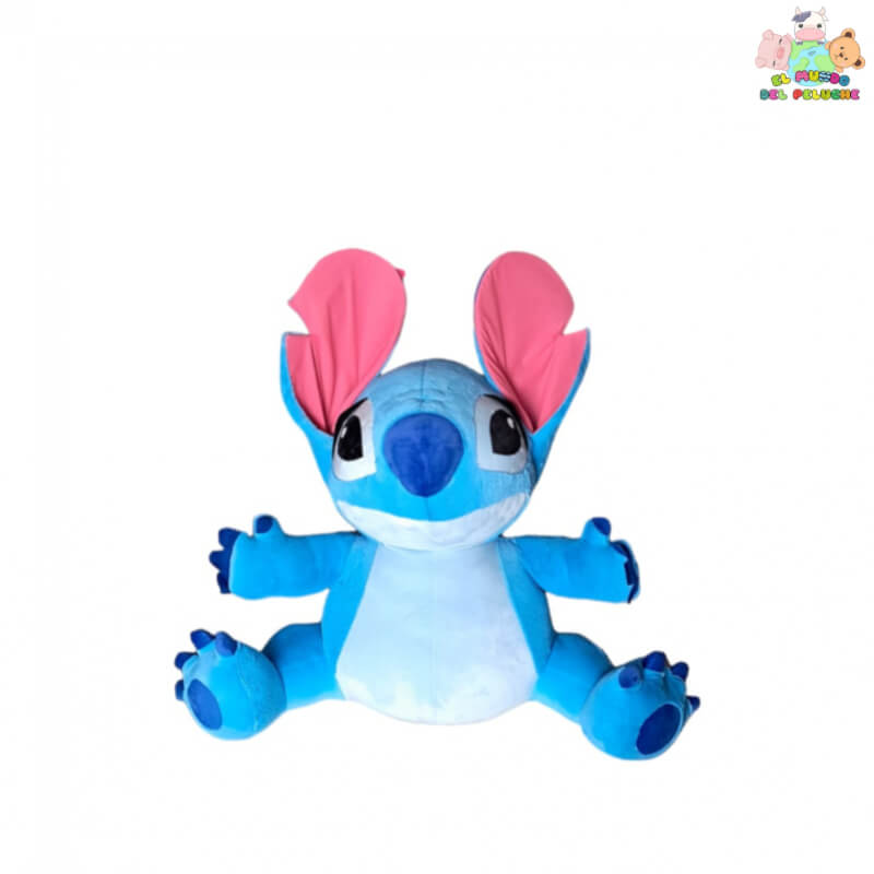 Peluche Stitch #6 Gigante | 90cm x 80cm | Alienígena Azul de Lilo & Stitch | El Mundo del Peluche