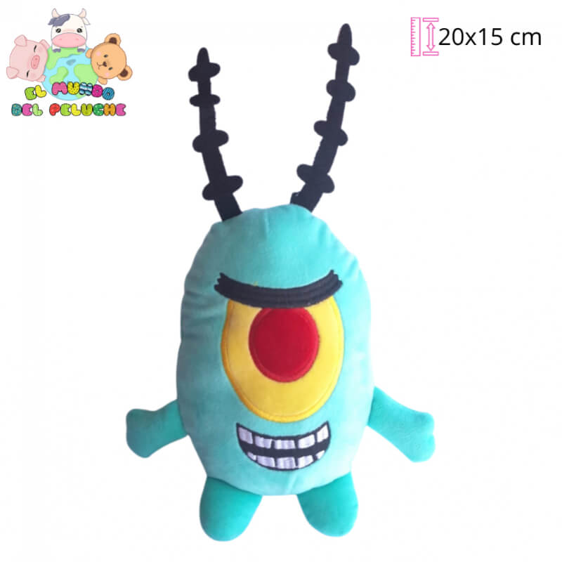 Peluche Plancton #1 | 20x15 cm | El Mundo del Peluche