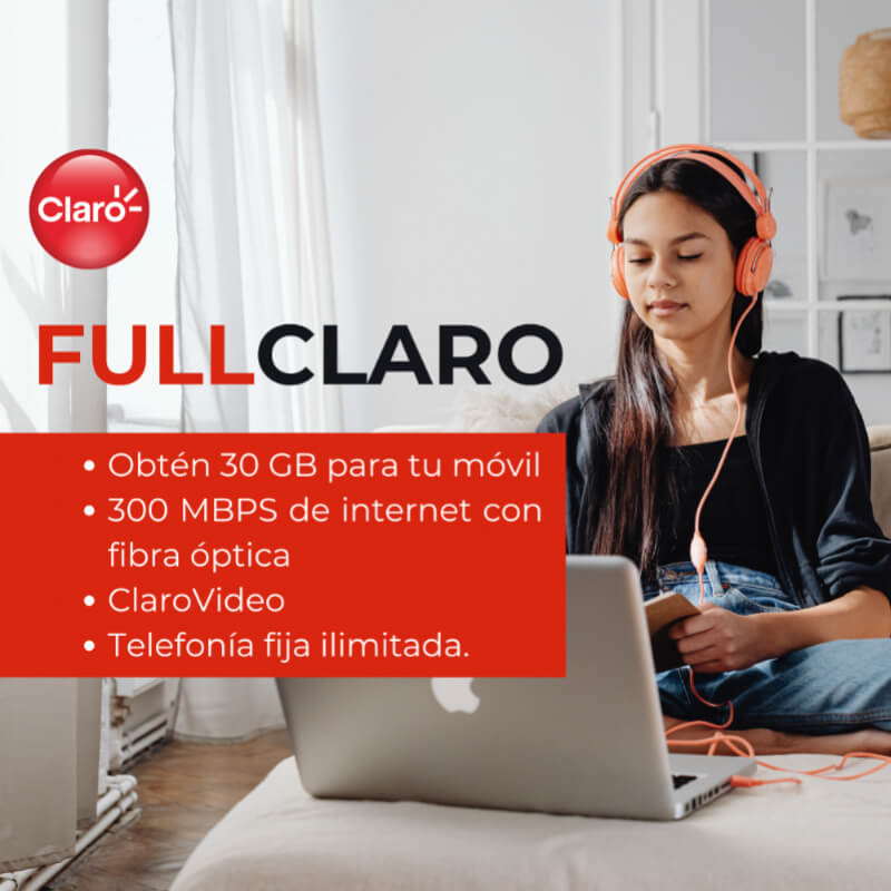 EL PODER DE CONECTARLO TODO CON FULLCLARO | COMBÍNALO TODO Y AHORRA