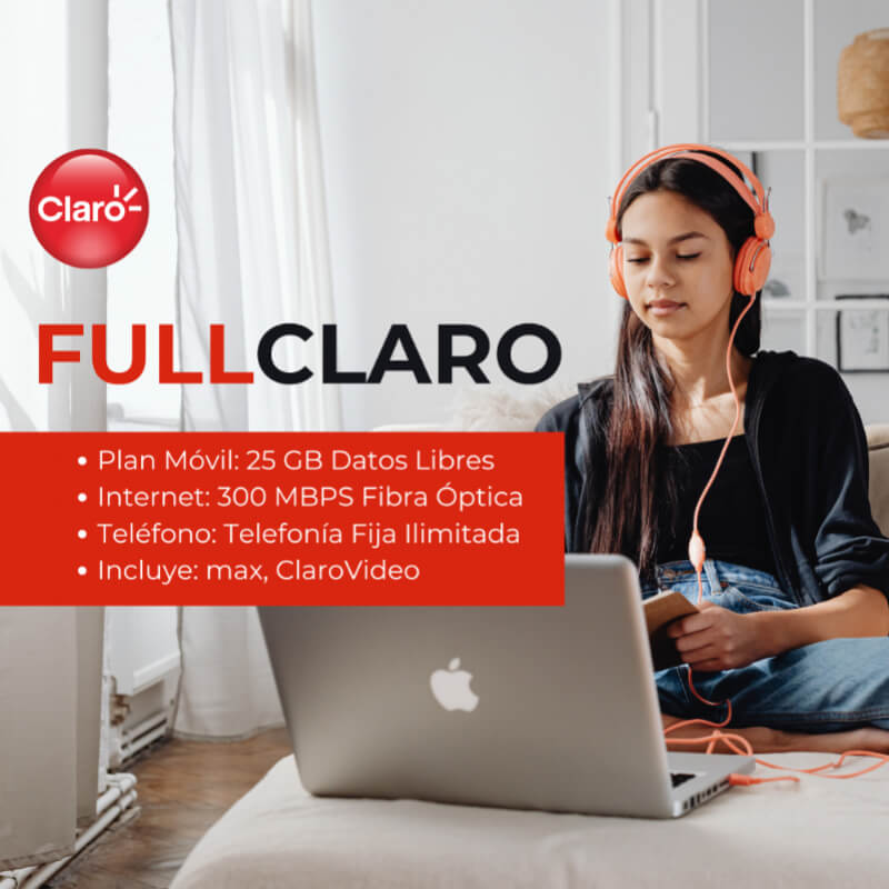 EL PODER DE CONECTARLO TODO CON FULLCLARO | COMBÍNALO TODO Y AHORRA