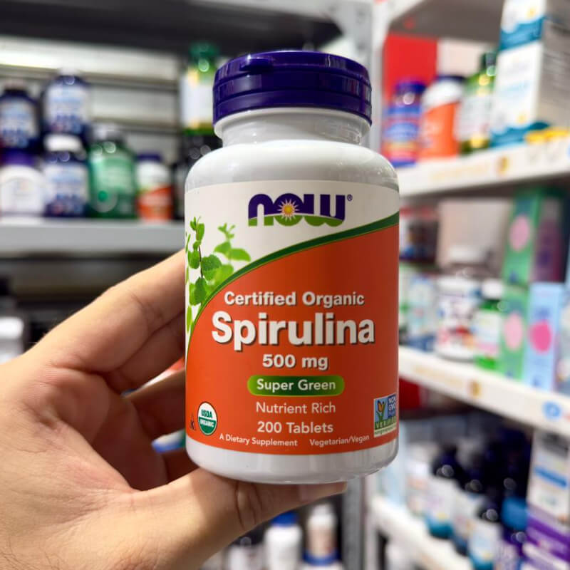 SPIRULINA NOW 200 TABS