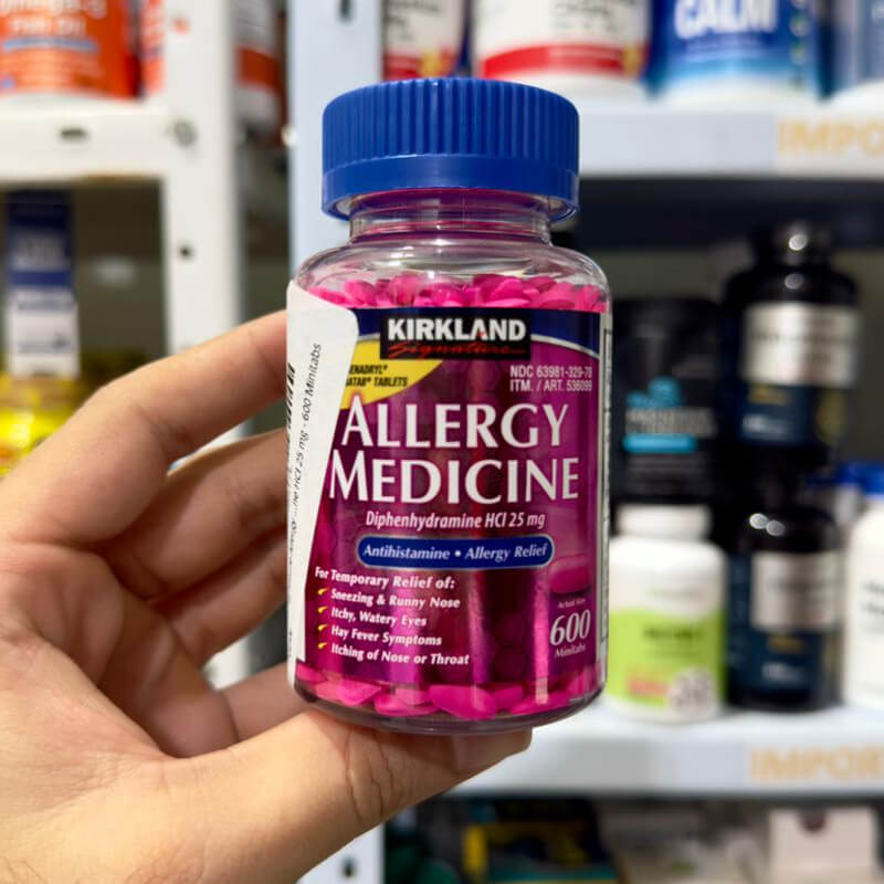 ALLERGY RELIEF 600 TABS