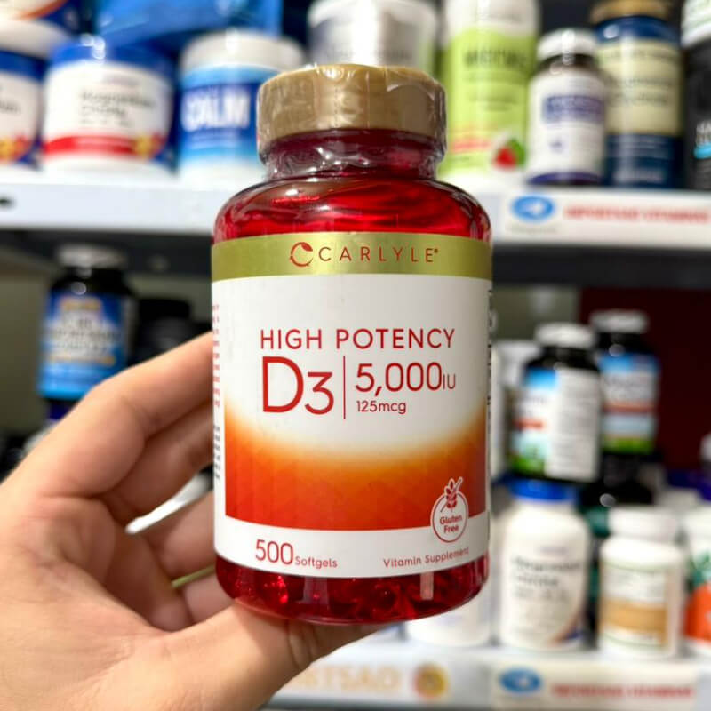 VITAMINA D3 500 SOFTGELS