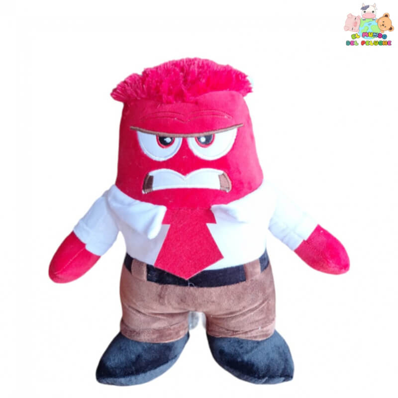 Peluche Furia de Intensamente 2 - 37cm | El Mundo del Peluche