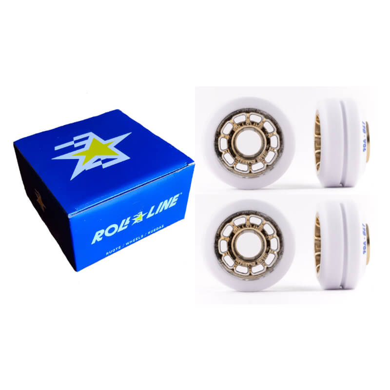 Roll Line Caja de 8 Ruedas-ICE DANZA AMARILLO 90A-O61