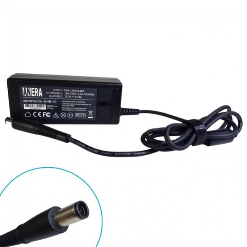 CARGADOR LAPTO DELL 19.5V 3.34A 7.4*5.0 65W