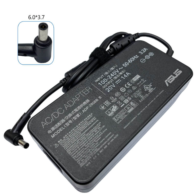 ADAPTADORES ASUS 20V 14A 6.0*3.7 280W