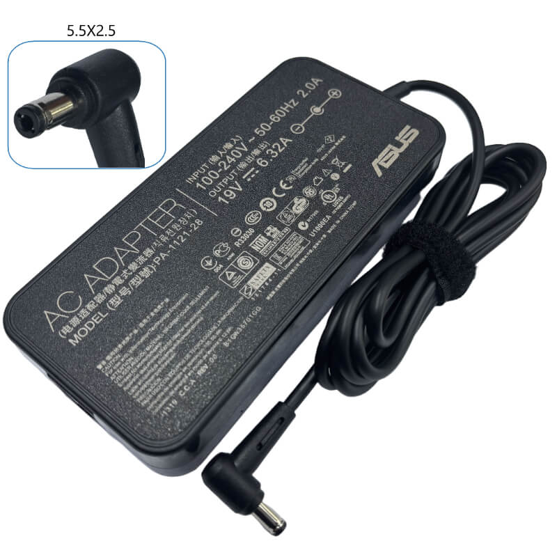 ADAPTADORES ASUS 19V 6.32A 5.5*2.5 120W