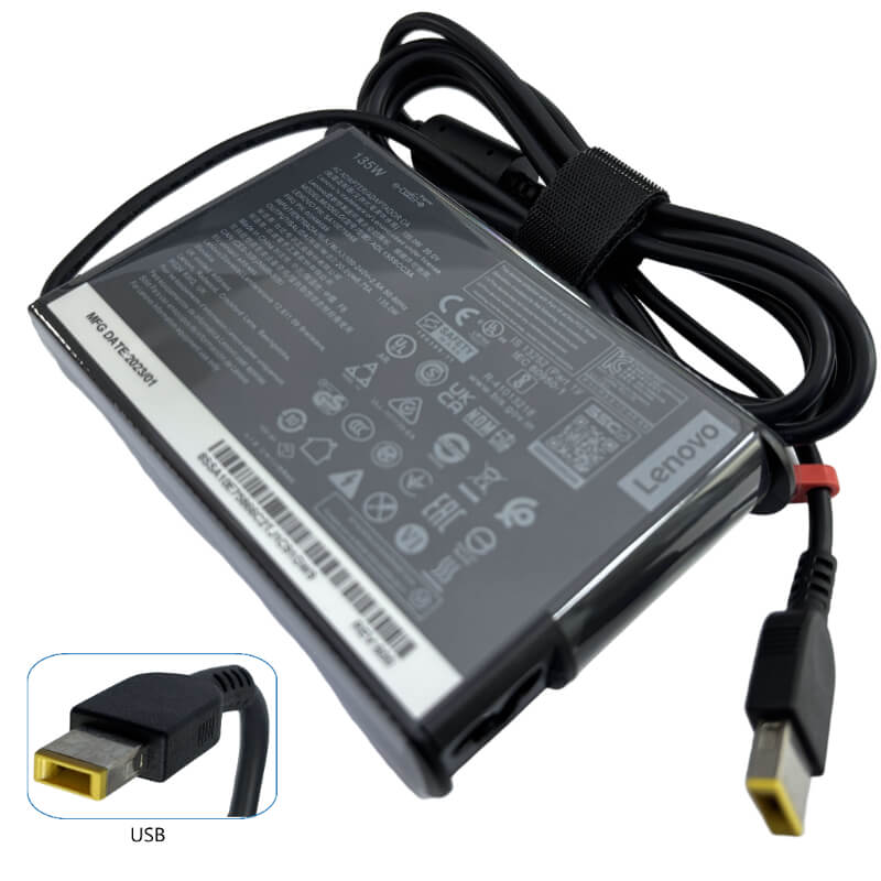 ADAPTADORES Lenovo 20V 6.75A USB 135W