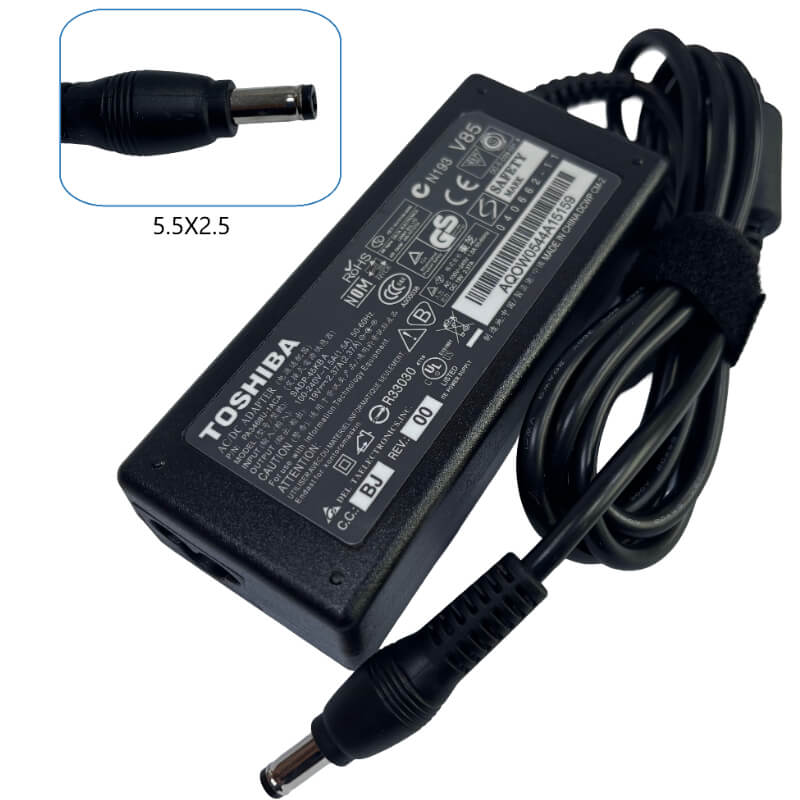 ADAPTADORES TOSHIBA 19V 2.37A 5.5 X2.5 45W