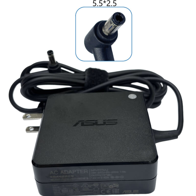 ADAPTADORES ASUS 19V 3.42A 5.5*2.5 65W ORIGINAL CUADRADO