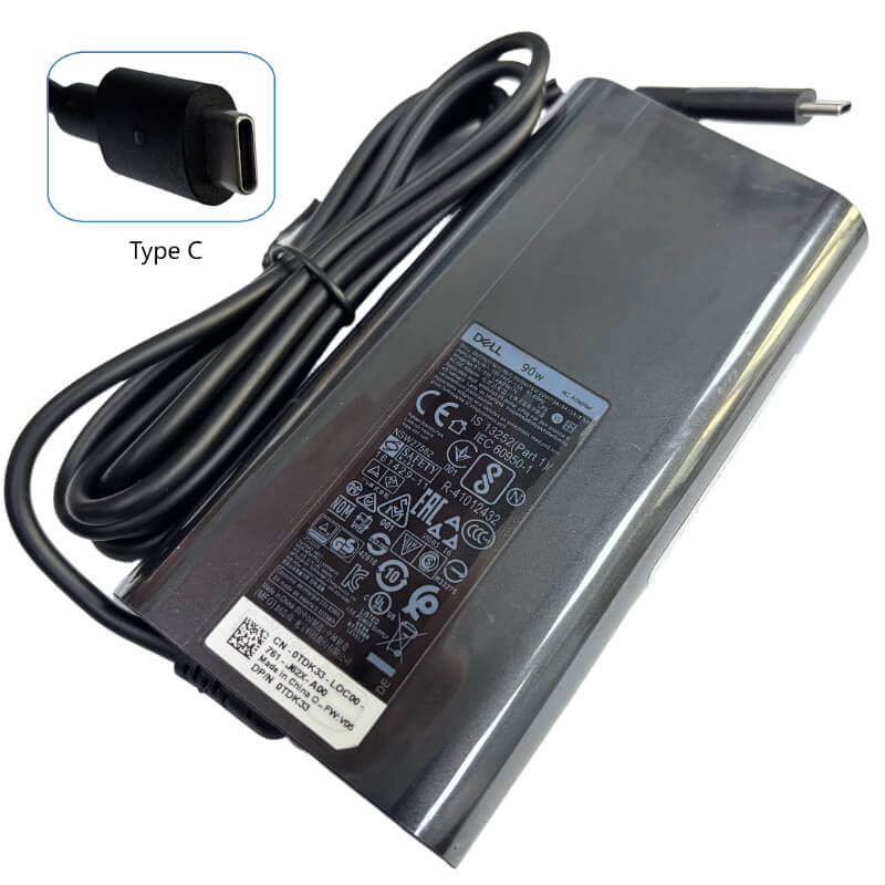 ADAPTADORES DELL 20V 4.5A TYPE C 90W