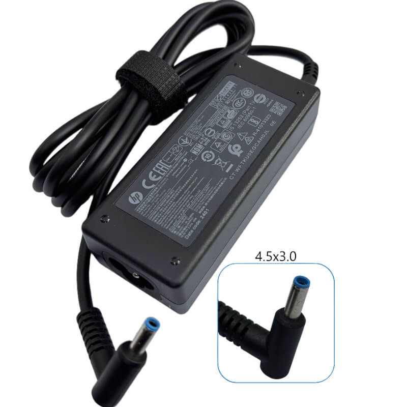 ADAPTADORES HP 19V 2.31A 4.5*3.0 45W AZUL ORIGINAL