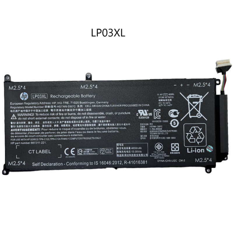 BATERIA HP LP03XL INTERNA